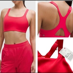 lululemon athletica Red Sports Bra